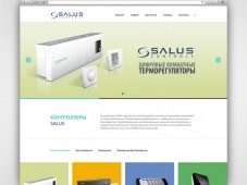 Сайт оборудования торговой марки "Saluscontrol"