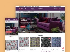 Адаптивный интернет-магазин Velvet Textile